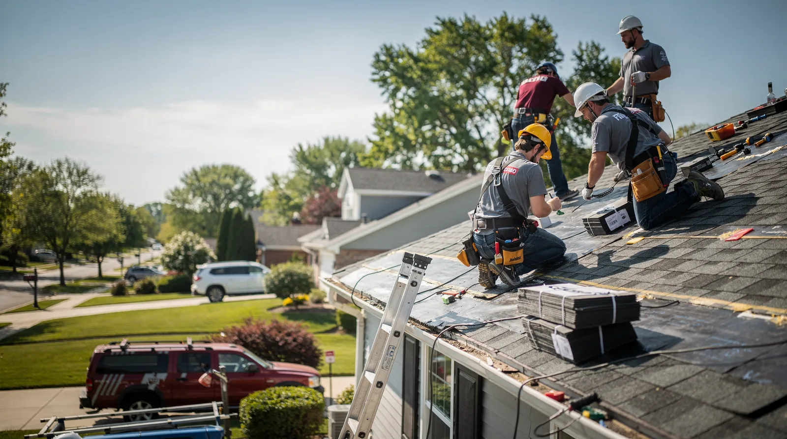 Roof Repair in Gridley, IL around you